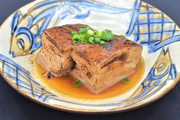 イカバターの炭火焼き
